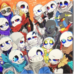 King sans and sans multiverse