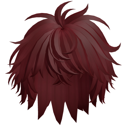 Alt Messy Shaggy Spiky Hair (Red)