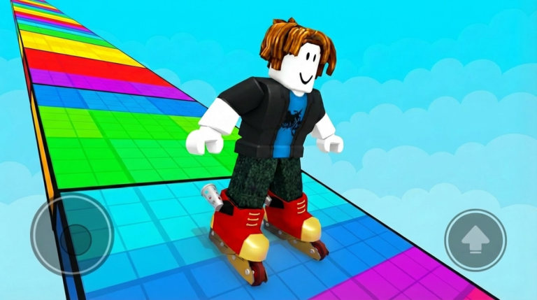 [W5] Skaters Obby 🎅 screenshot 2