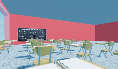 Entkomme der Mathe-Stunde Obby
