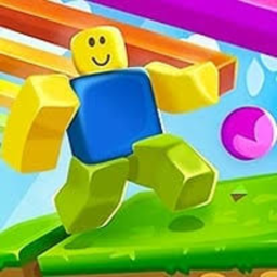 rainbow parkour obby