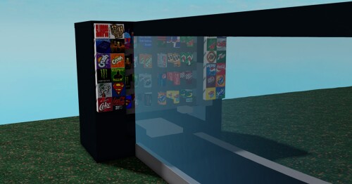fill the hole with vending machine consumables