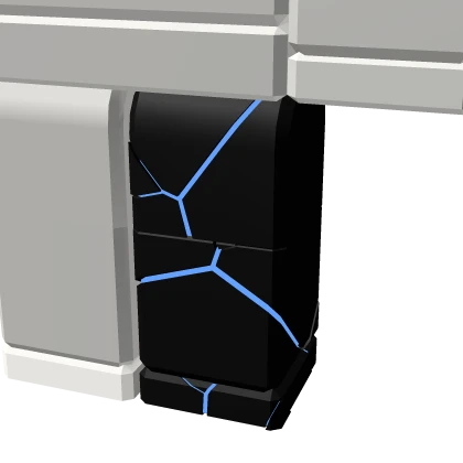 Shattered Glow Colorable test - Left Leg Roblox item thumbnail