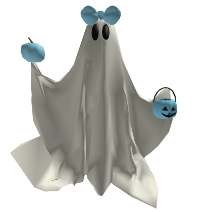 Blue Halloween Ghost Pal