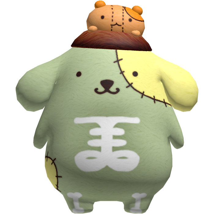 Pompompurin Halloween Plushie Sanrio