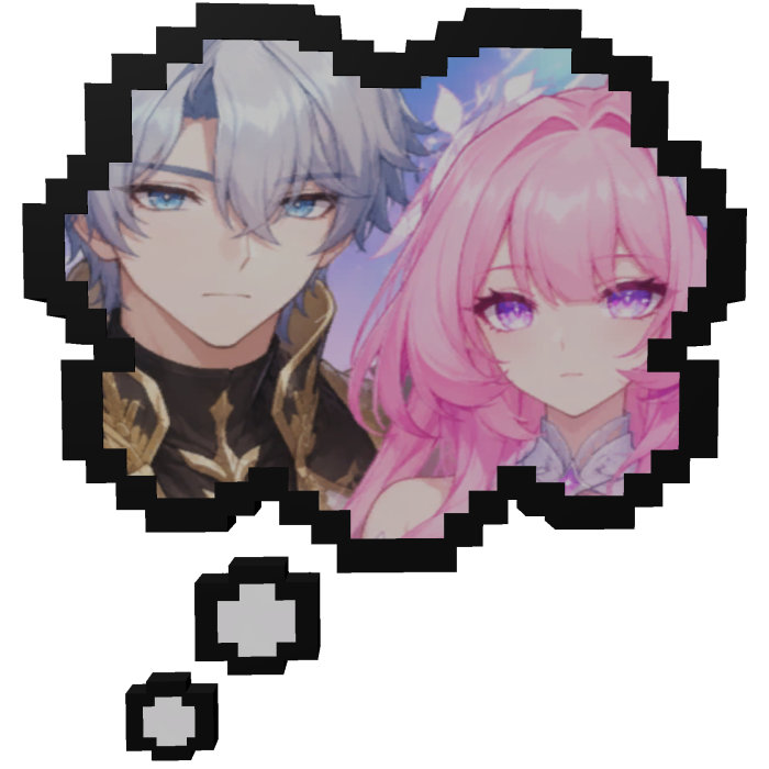 Cyrene and Phainon HSR | Thinking Bubble 