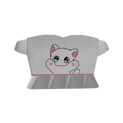 cute cat shirt Roblox item