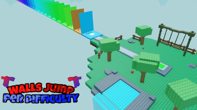 Stud Walls Jump Per Difficulty Chart Obby screenshot 2