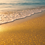 sand with lovely glitter