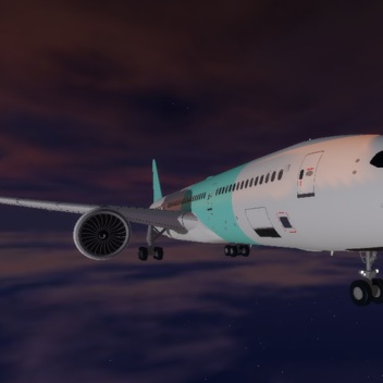 chill in a plane simulator