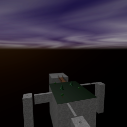 Swordfight over the void