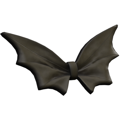 Cutesy Grunge Alt Gothic Bat Hair Clip Brown