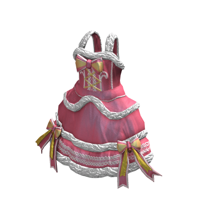 Mrs. Santa Claus Christmas Dress (Pink) thumbnail