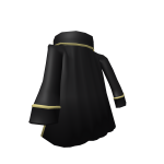 Black Pirate Captain's Cloak