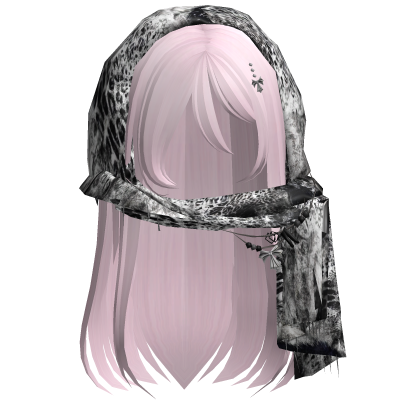Headscarf Emo Girl Hair Pink Roblox item