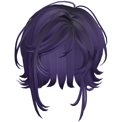 Layered Wispy Fringe Hair - Purple thumbnail