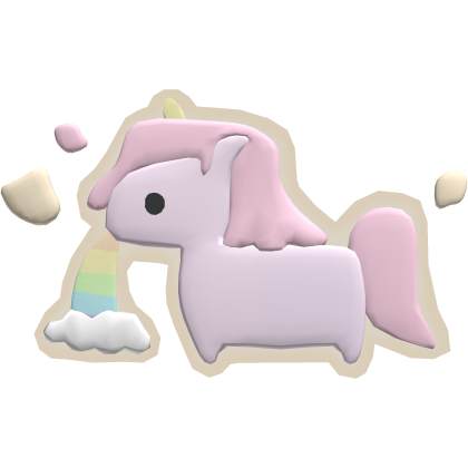 ♡ yummy cookie rainbow unicorn rain bleh Roblox item