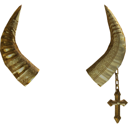 Royal Gold Demon Horns Roblox item