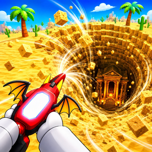 Vacuum a desert