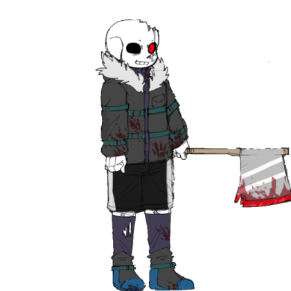 Horror Sans Roblox decal