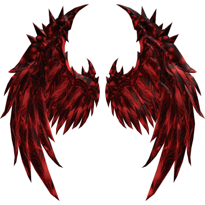 Red Angel Wings