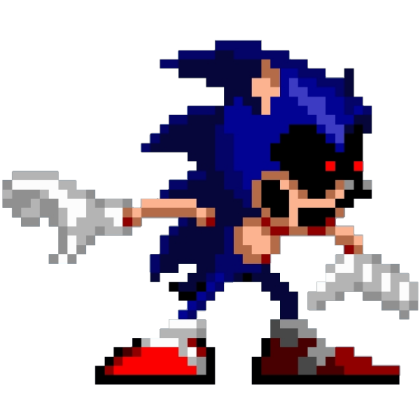 Sonic.exe Pixel Remaster Right Roblox decal