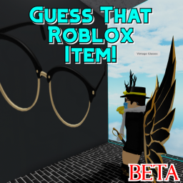 Guess That Roblox Item! [BETA]