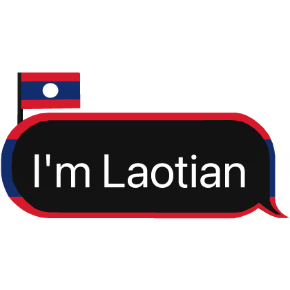 I'm Laotian Flag of Laos
