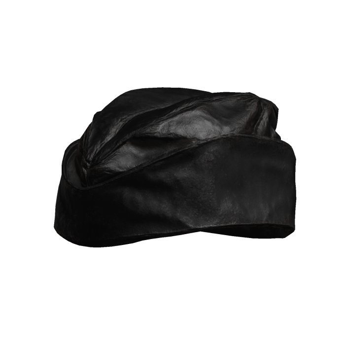 Black Army Hat
