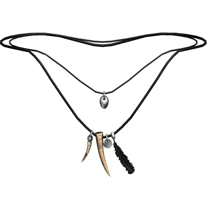 アクセサリー archive vkei feather necklace 14th Black Vkei Archive Antique Necklace | Roblox Item - Rolimon's