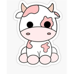 - pink cow -