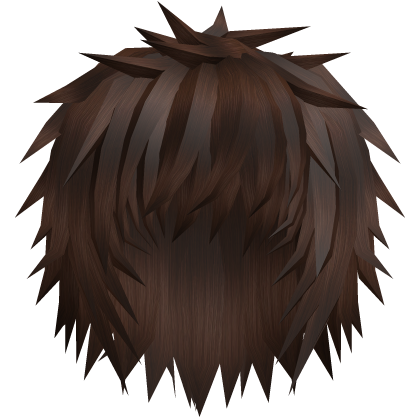 Brown Spiky Emo Vkei Anime Boy Hair Roblox item