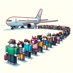 ✈️ Airport Line Simulator