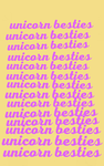 Bailey's unicorn friends