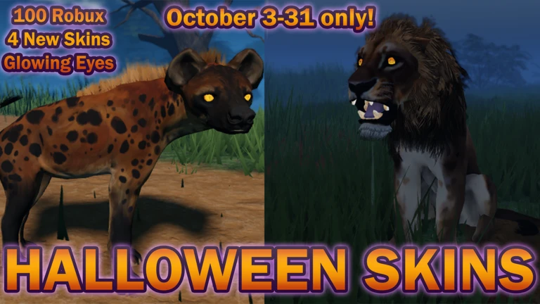 HALLOWEEN SKINS!