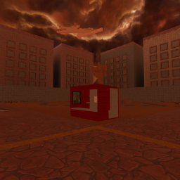 Mars, old city