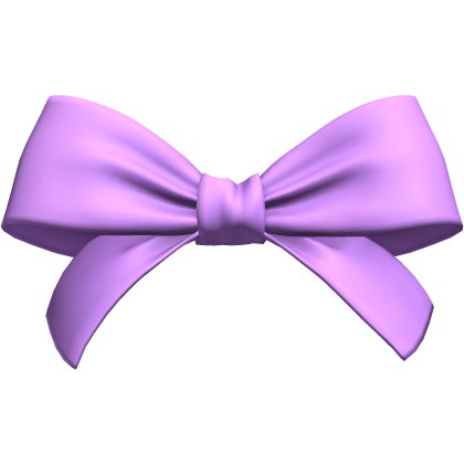 Purple Coquette Oversized Hair Bow