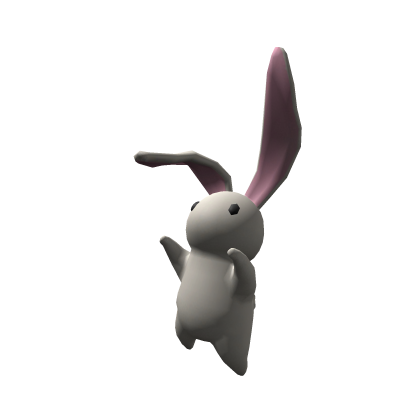 Cute Climbing easter bunny