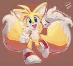 Tails makes stuff