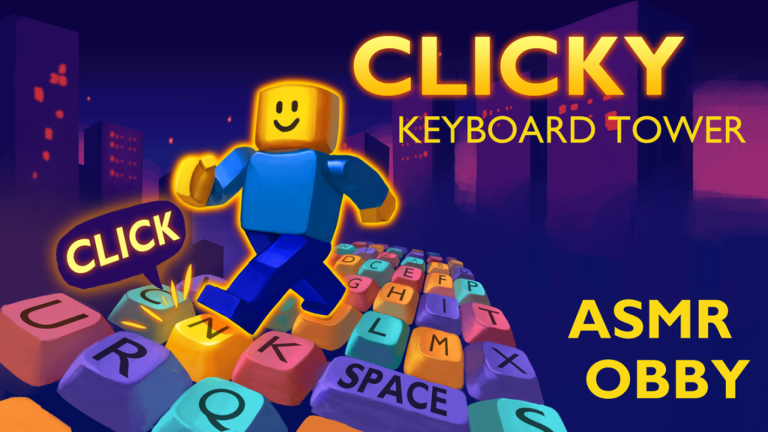 Clicky Keyboard Tower screenshot 1