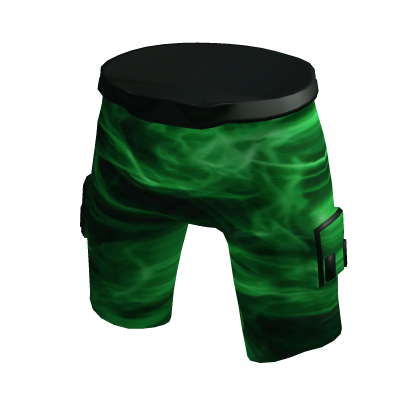 Green Swirling Shorts thumbnail