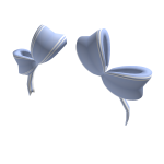 Blue Iconic Fancy Bows