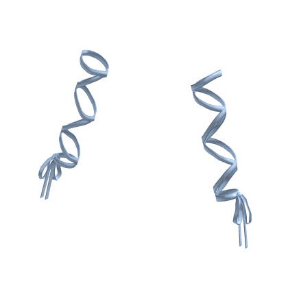 Blue Arm Ribbons with Bow thumbnail