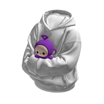 Cute Purple Pet Holdable Huggable Sweater Hoodie