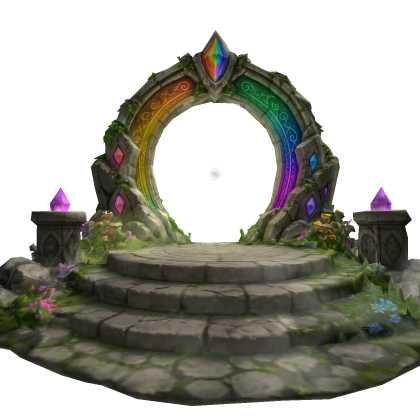 Rainbow Arch Portal Made by Zelgraz