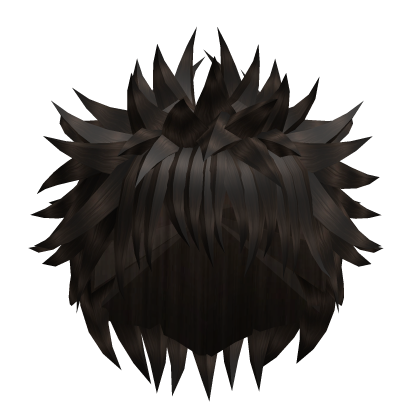 Brown Messy Spiky Short Hair Roblox item