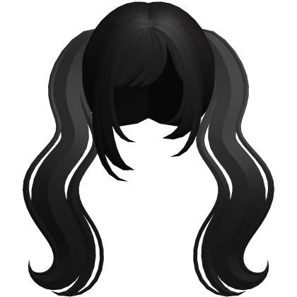 black long wavy moe dolly pigtails