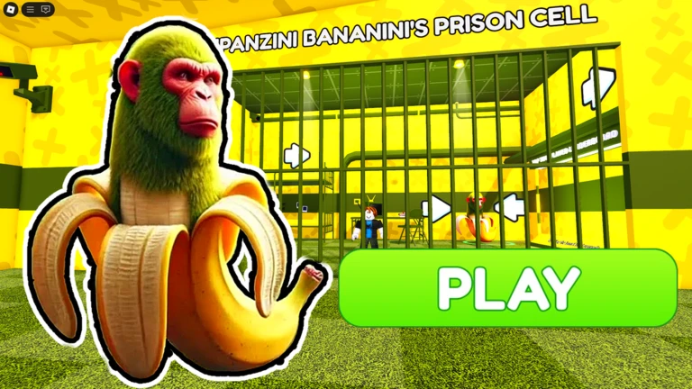 CHIMPANZINI BANANINI'S PRISON RUN! (Obby) thumbnail