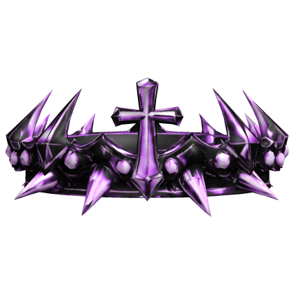(In Group Store) Cross of Eternal Amethyst T Crown