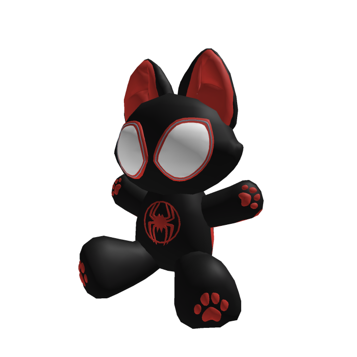 Spidercat Miles Morales RShoulder Pal(Spiderverse)